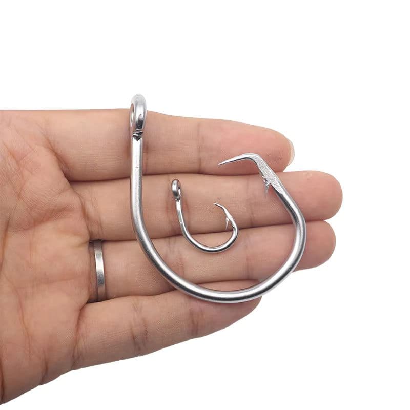 High-Quality Stainless Steel Circle Hooks for Saltwater Fishing-sku-2