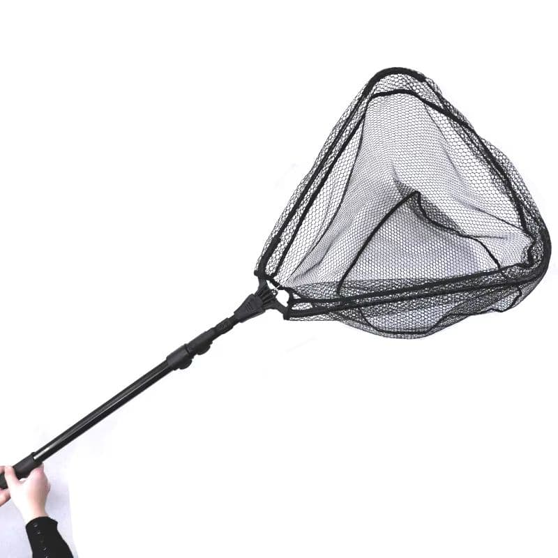 Heavy-Duty Folding Landing Net for Versatile Fishing Applications-sku-1
