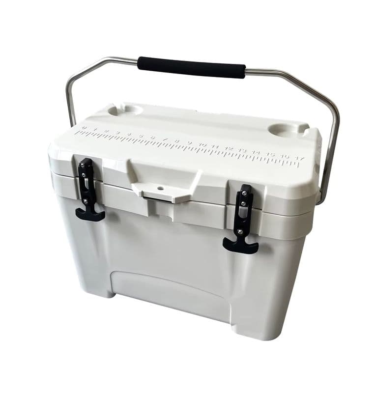 屋外で効率的な温度管理を実現する25L断熱プラスチッククーラーボックス-sku-5