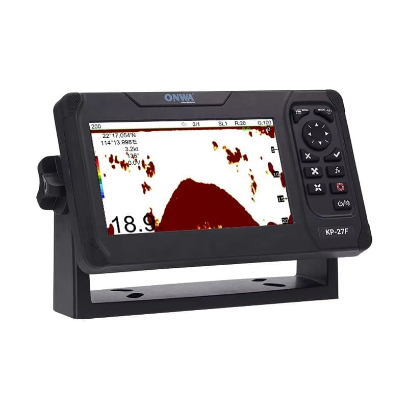 Marine GPS Chart Plotter with Integrated Fish Finder for Navigation and Fishing-sku-5