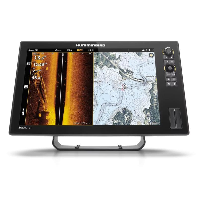 Premium 15.4" Portable Fish Finder with CHIRP and Mega SI+ Technology-sku-7