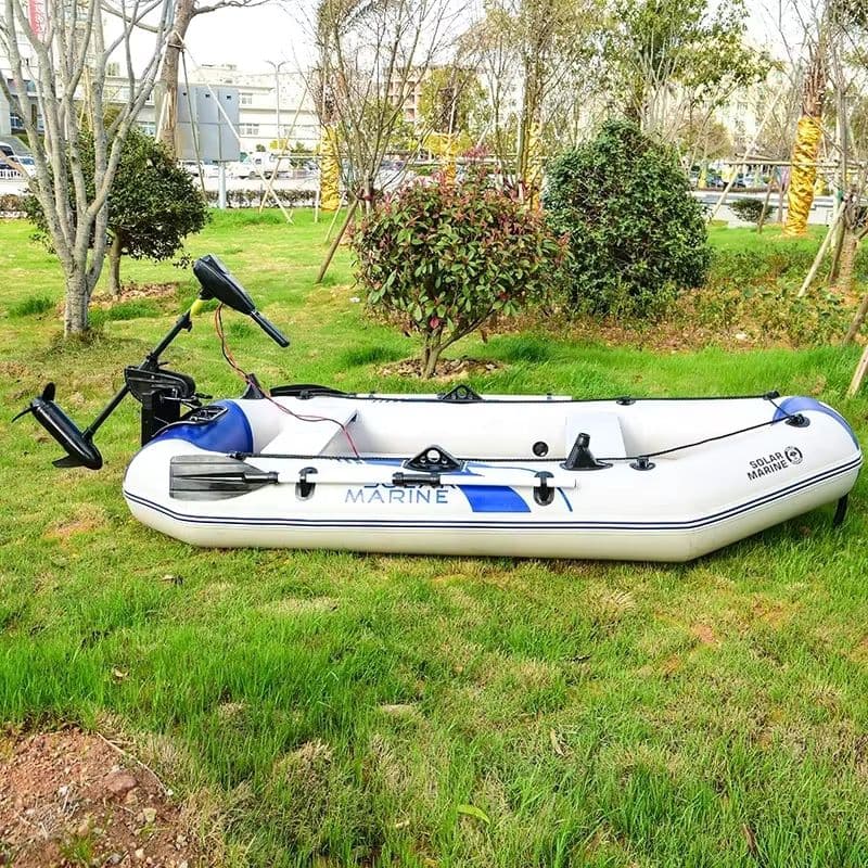 Kayak gonflable durable pour 3 personnes pour les opérations de pêche et de sauvetage-sku-5