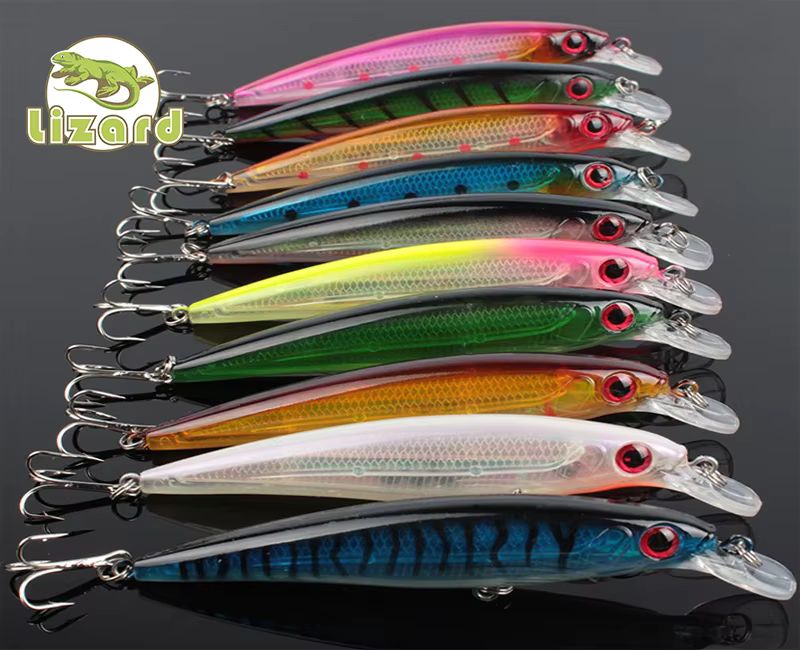 Versatile Multicolor Artificial Fishing Lures for Enhanced Catch Rates 2