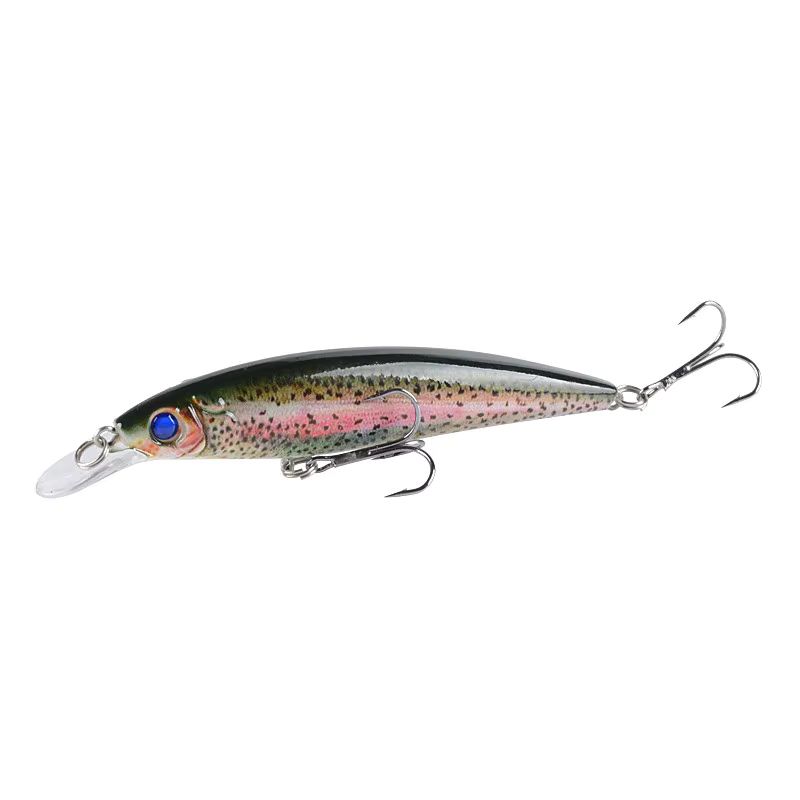 High-Performance Luminous Soft Plastics Minnow Lure for Commercial Fishing 3