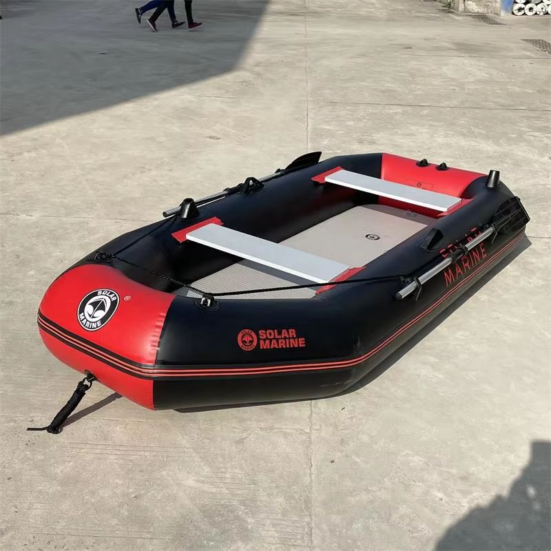 Durable 3-Person Inflatable Kayak for Fishing and Rescue Operations 3