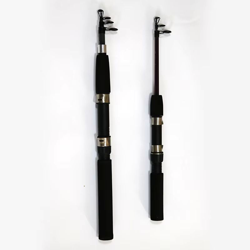 Telescopic Fiberglass Fishing Rod for Freshwater and Saltwater Applications 2