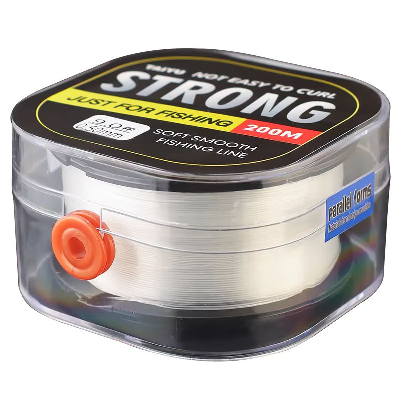 High-Performance 200m Abrasion Resistant Nylon Fishing Line for Diverse Applications 3